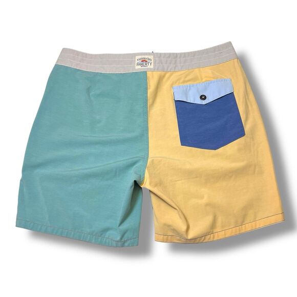 Faherty Men’s Retro Board Shorts 34 - Picture 4 of 10